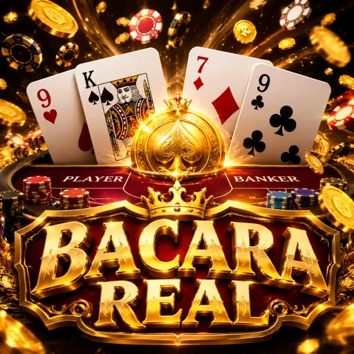 Mesa de bacará ao vivo em estúdio
