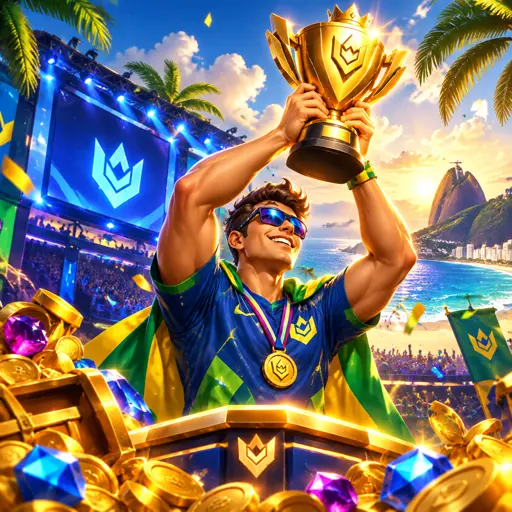 Torcida animada em arena de eSports durante campeonato